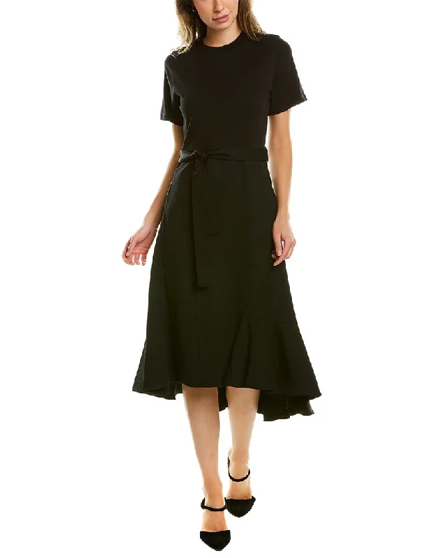 3.1 Phillip Lim Belted Wool Midi Dress Elegant Floral Midi Dress