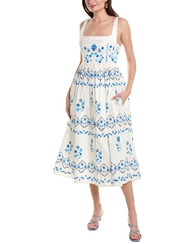 Agua Bendita Barbara Ventura Mini Dress Trendy Mesh Mini Dress