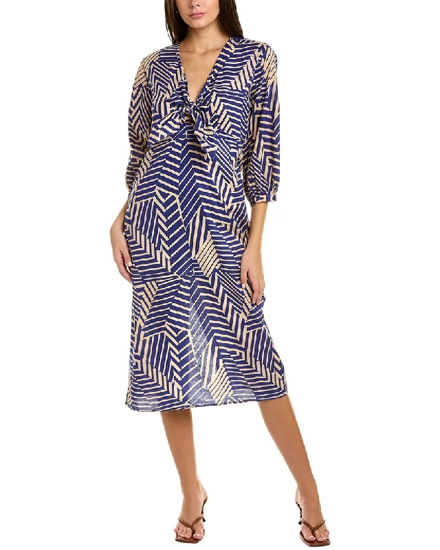 ANNA KAY Orfeo Midi Dress Cozy Wide Strap Midi Dress