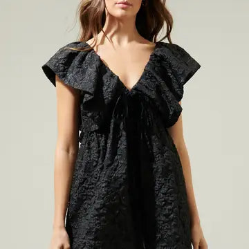 Arielle Mini Dress Elegant Vintage Mini Dress
