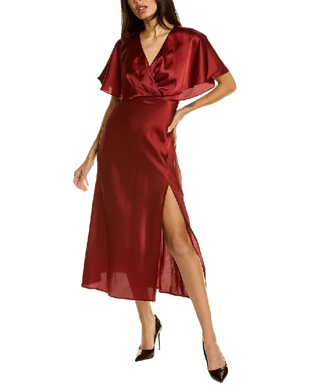 ASTR the Label Alessia Midi Dress Fashionable Fitted Midi Dress