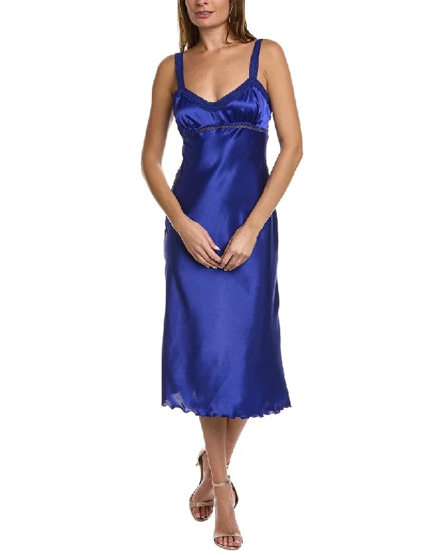 Bebe Satin Midi Dress Comfortable Casual Midi Dress