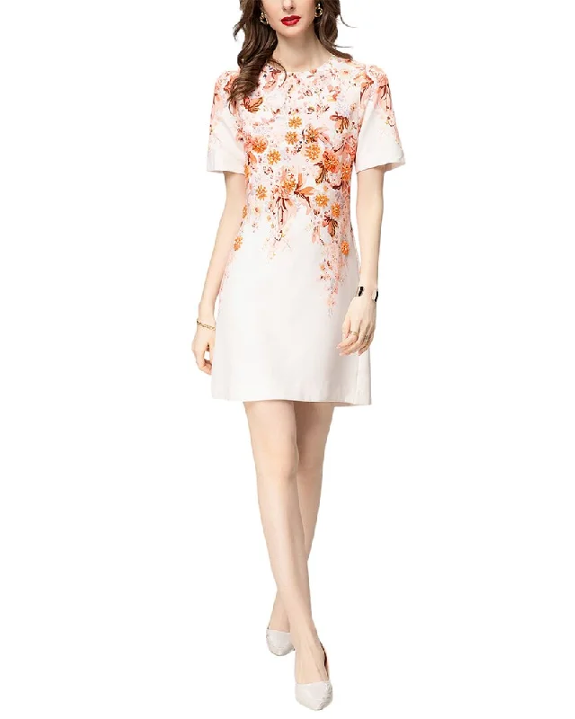BURRYCO Mini Dress Cozy Wraparound Mini Dress