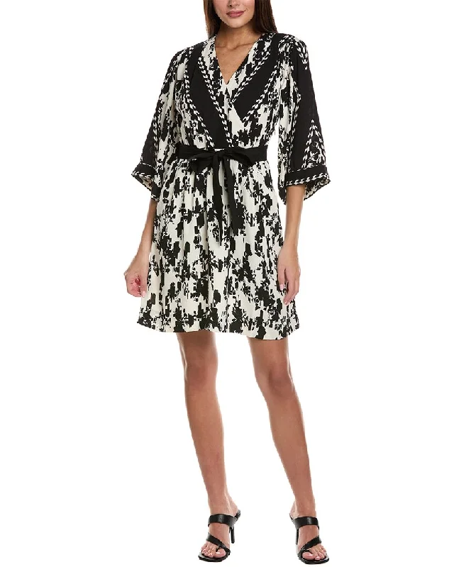 cabi X-Factor Mini Dress Cozy A-Line Mini Dress