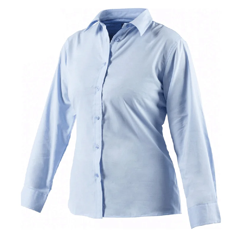 Dickies SH64300 Oxford Ladies Long Sleeve Shirt Various Colours Elegant Longline Short Shirt Dickies SH64300 Oxford Ladies Long Sleeve Shirt Various Colours Elegant Longline Short Shirt