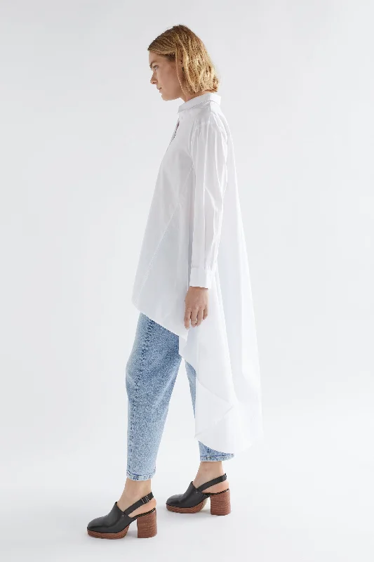 Flikrin Shirt Stylish Pleated Short Sleeve