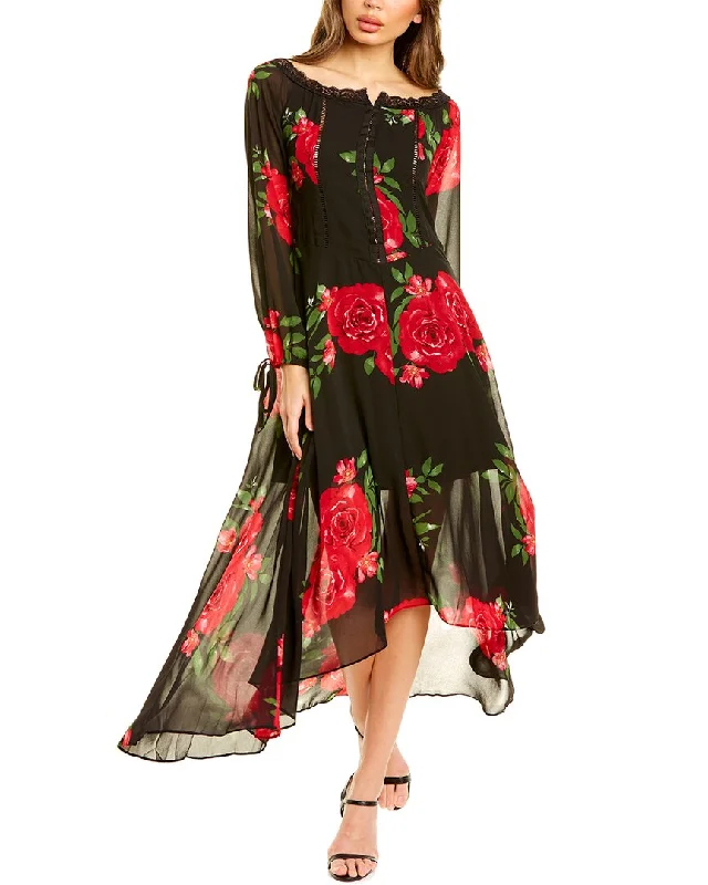 Gracia Corset Fitted Midi Dress Cozy Tie-Dye Midi Dress