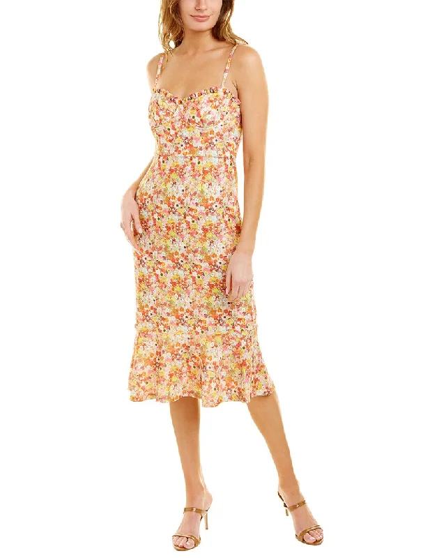 Hutch Midi Dress Trendy Boho Midi Dress