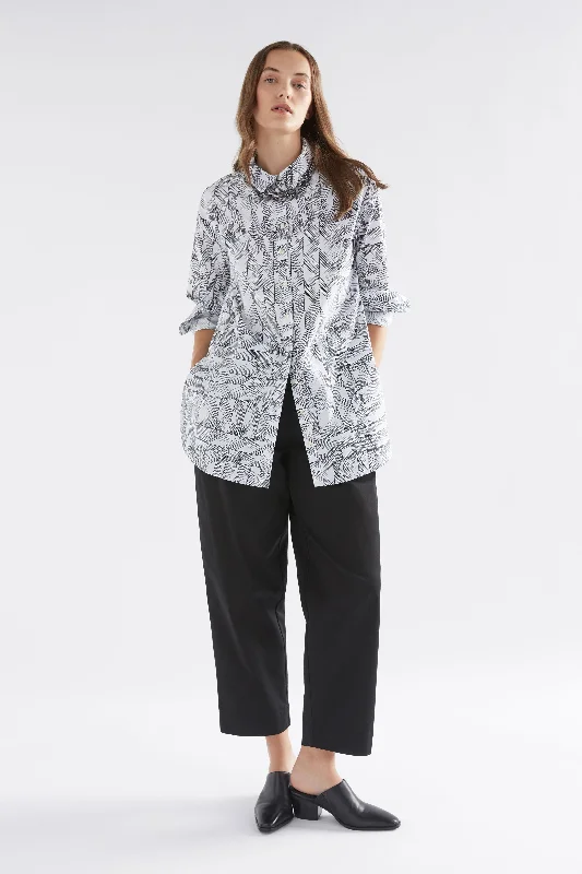 Jagar Shirt Cozy Striped Short Sleeve