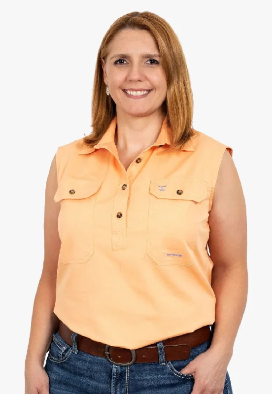 Just Country Womens Kerry Work Shirt JC50503 Stylish Short Sleeve Polo