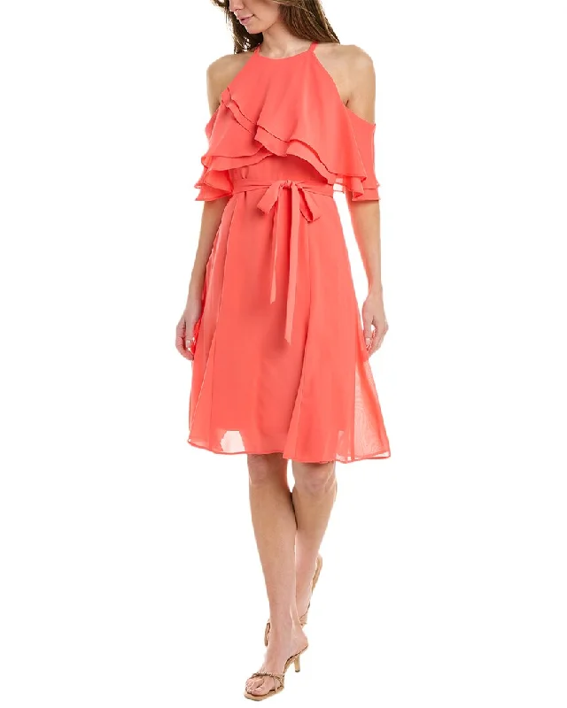 MAISON TARA Midi Dress Comfortable Adjustable Strap Midi Dress