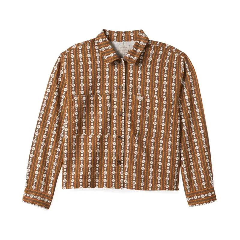 Providence L/S Overshirt Trendy Print Short Sleeve