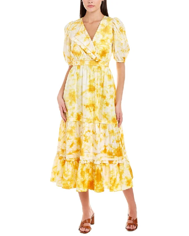 Sachin + Babi Maelen Midi Dress Trendy Shift Midi Dress