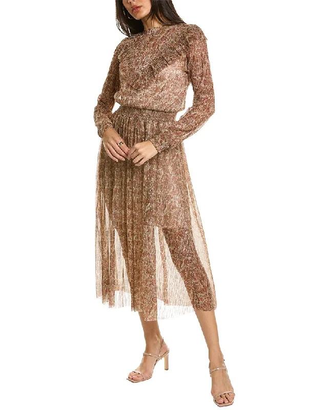 Ted Baker Debbix Midi Dress Chic Bohemian Midi Dress