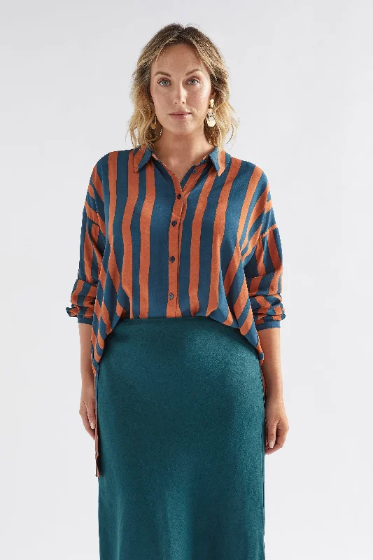 Tilbe Shirt Casual Plain Short Shirt