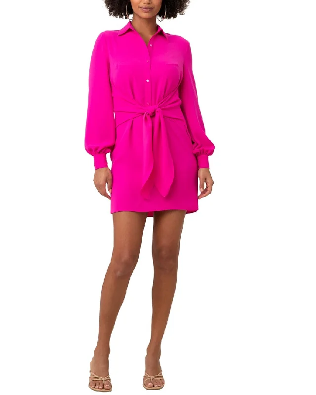 Trina Turk Danna Mini Dress Comfortable Off-Shoulder Mini Dress