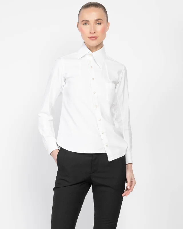 Asymmetric Shirt Stylish Short Sleeve Polo