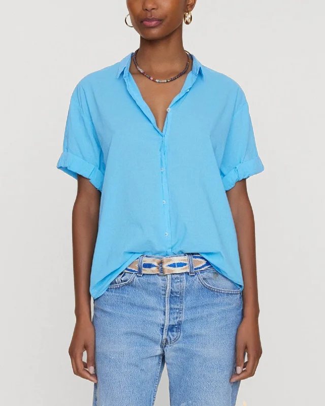 Channing Shirt Chic Silk Short Sleeve Shirt