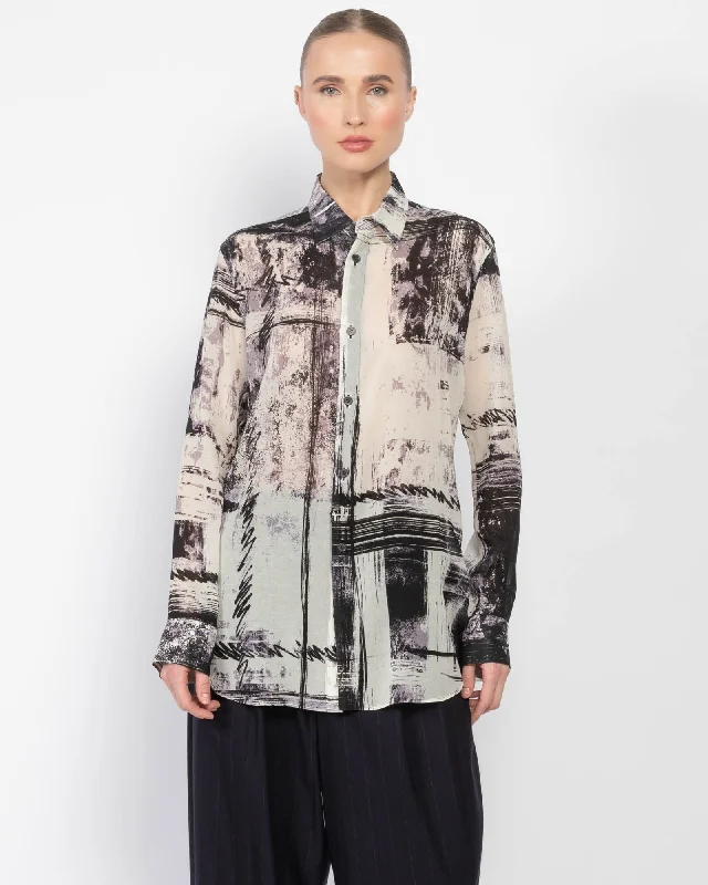 H-Normal Shirt Classic Cropped Short Sleeve