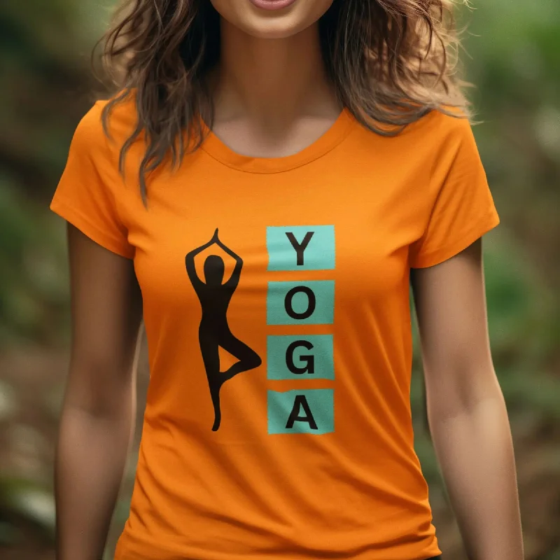 Yoga Round Neck Half Sleeve Classic T-Shirt Knit Fabric Woven Fabric Fleece Fabric