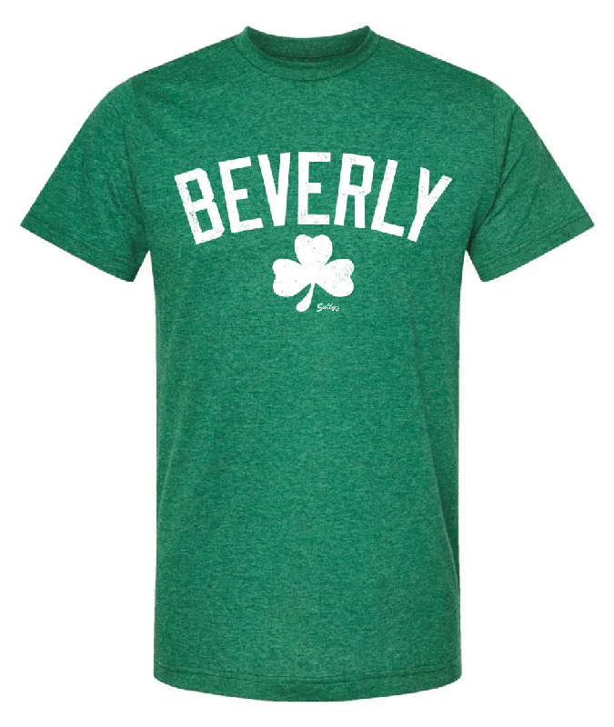 BEVERLY Kelly Shamrock T-Shirt Oversized T-Shirt Spandex breathable