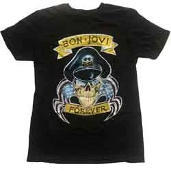 Bon Jovi | Official Band T-Shirt | Forever Fashionable Trendy Casual