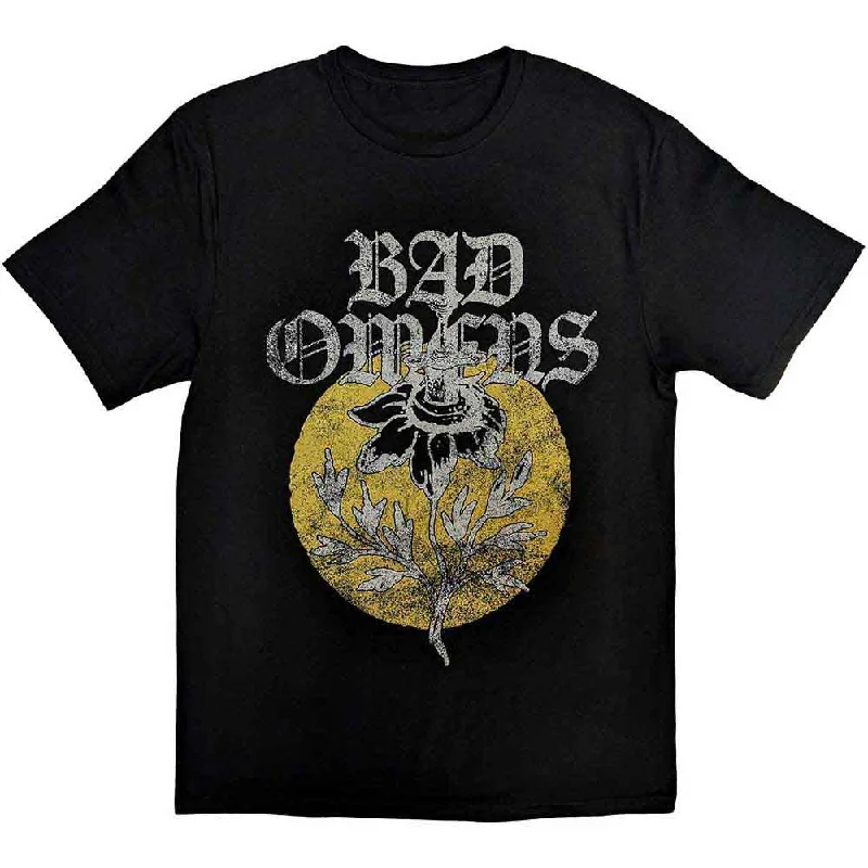 Bad Omens | Official Band T-Shirt | Sunflower Fleece Fabric Down Fabric Feather Fabric