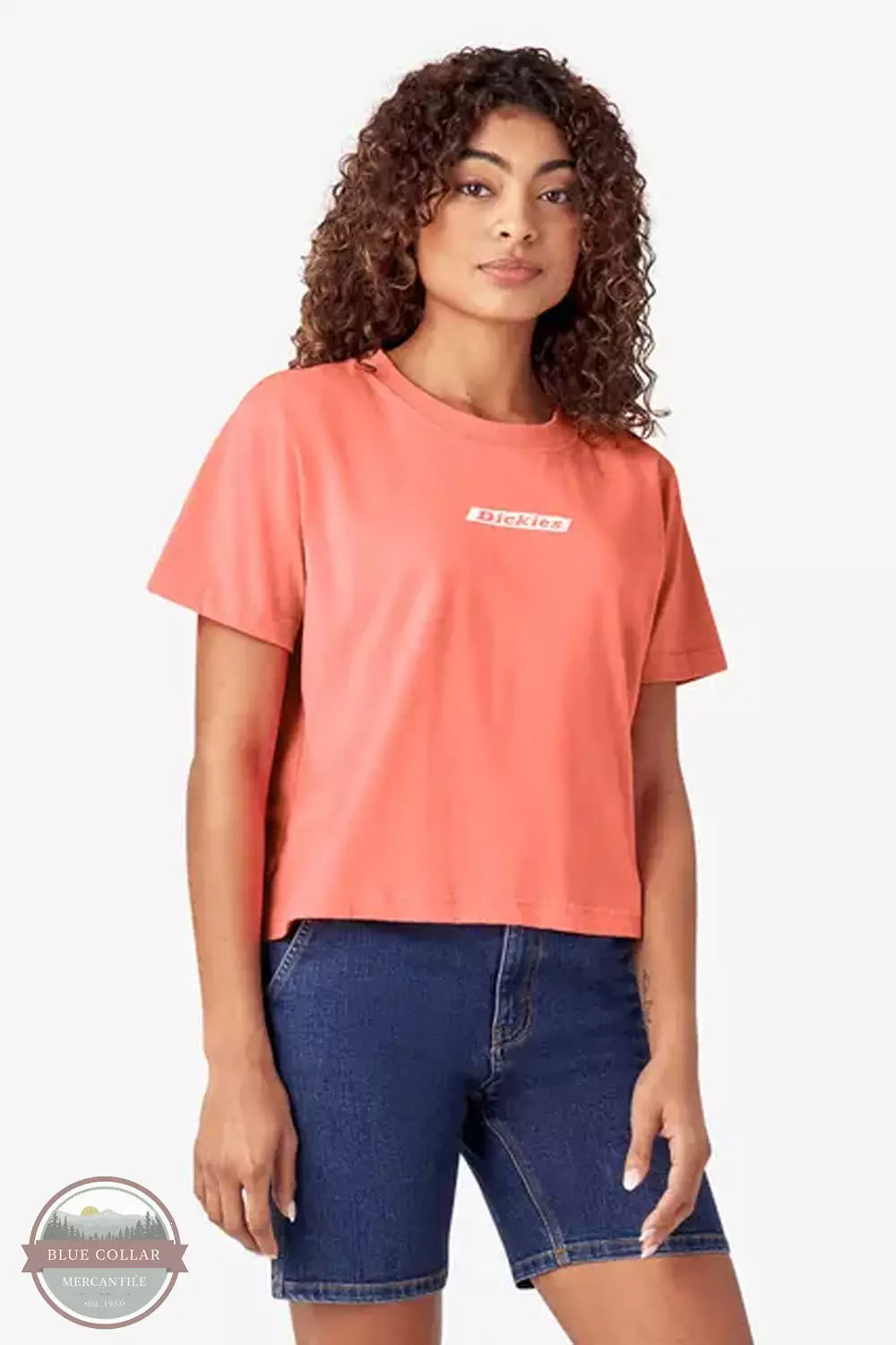 FS303OO Logo Box T-Shirt Fleece Fabric Down Fabric Feather Fabric