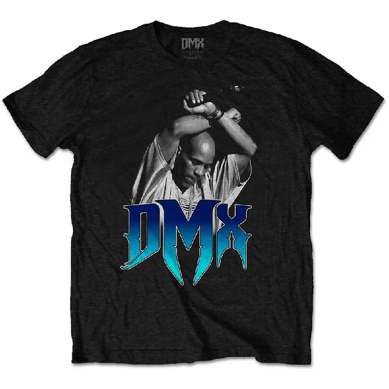 DMX | Official Band T-Shirt | Arms Crossed… Silk Blend Satin Velvet