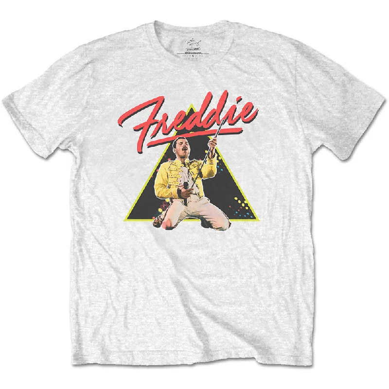 Freddie Mercury | Official Band T-Shirt | Triangle Elegant Classic Vintage