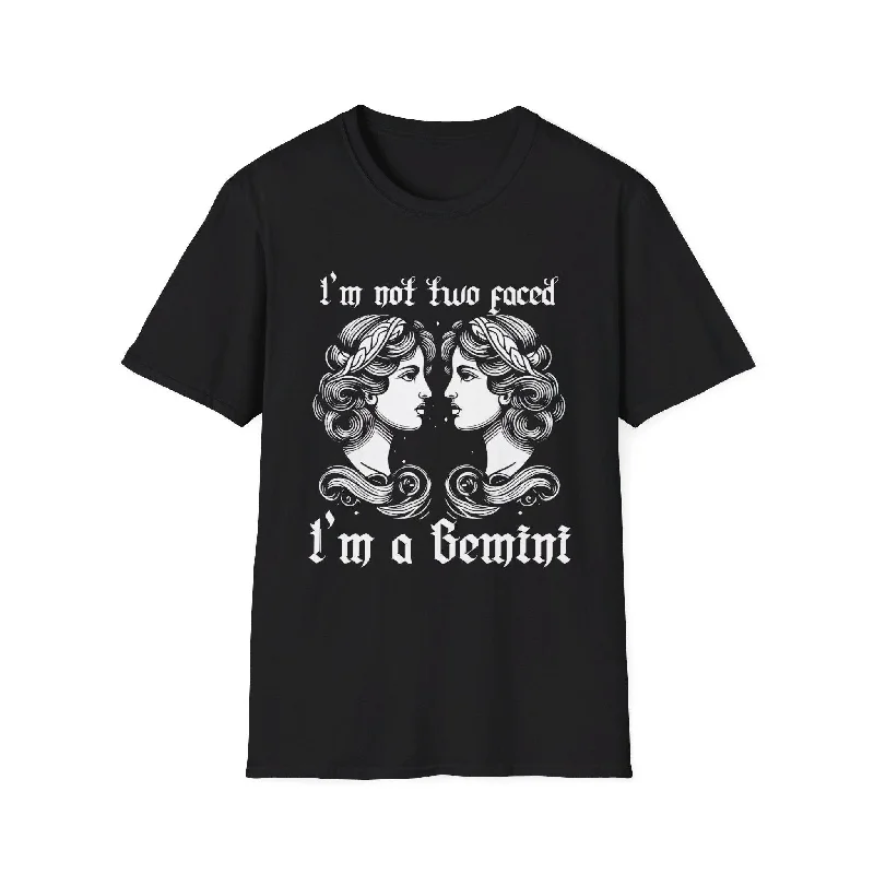 Gemini Horoscope T-shirt Faux Fur Fabric Real Fur Fabric Shearling Fabric