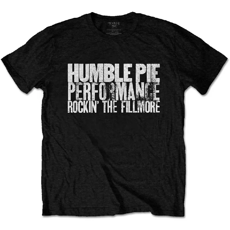 Humble Pie | Official Band T-Shirt | Rockin The Fillmore Oversized T-Shirt Spandex breathable