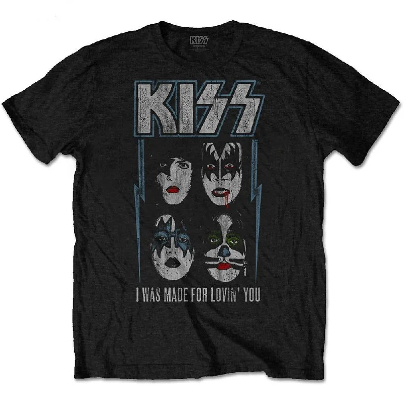 KISS Kids T-Shirt: Made For Lovin' You Elasticated Padded Insulated