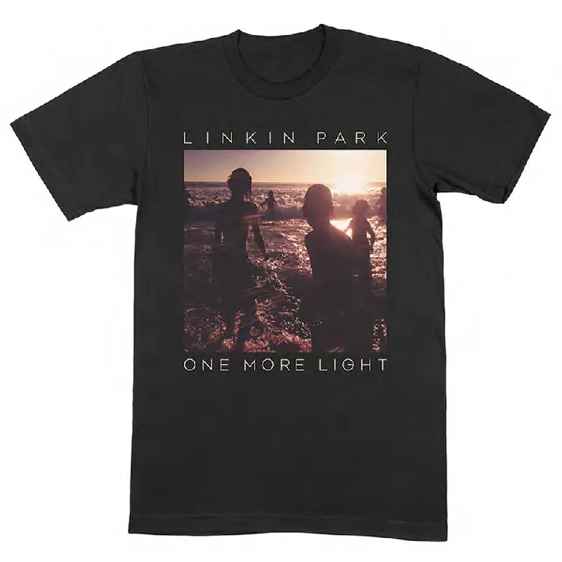 Linkin Park | Official Band T-Shirt | One More Light Basic T-Shirt Crew Neck Short Sleeve