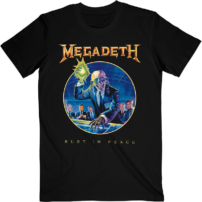 Megadeth | Official Band T-Shirt | RIP Anniversary Chenille Fabric Brocade Fabric Lace Fabric