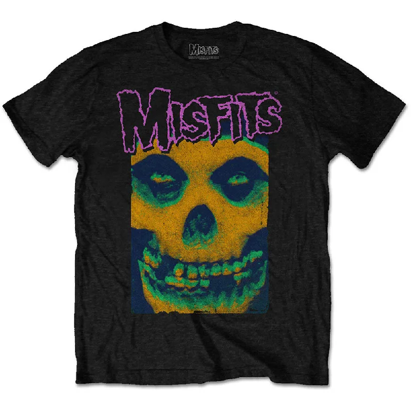 Misfits | Official Band T-shirt | Warhol Fiend Cashmere Blend Cotton Blend Poly Blend