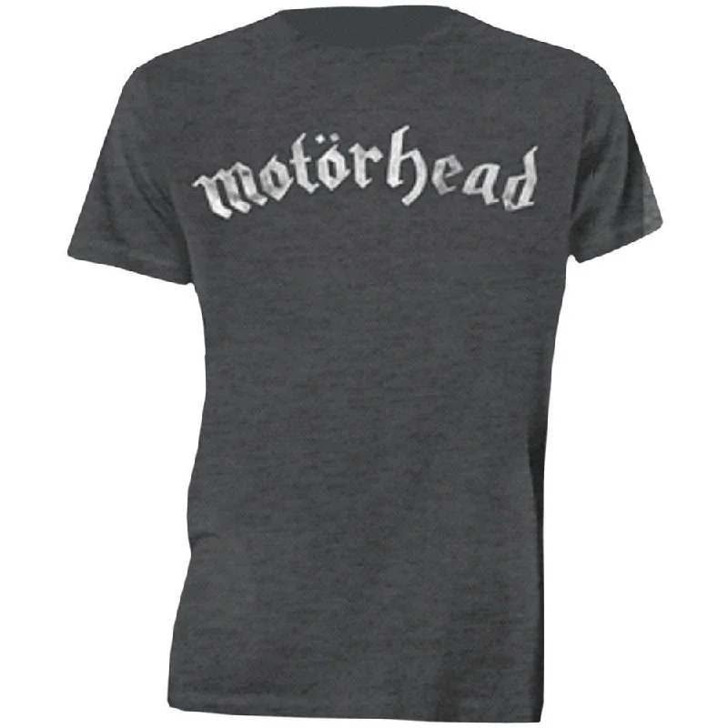 Motorhead | Official Band T-shirt | Distressed Logo Modern Contemporary Chic