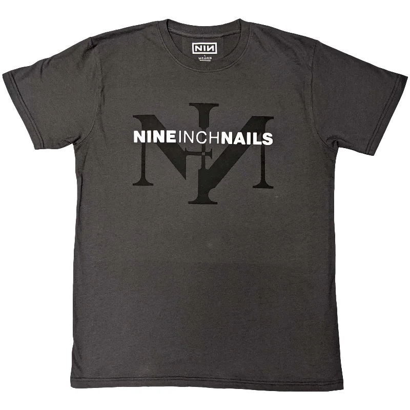 Nine Inch Nails | Official Band T-Shirt | Icon & Logo Welt Pockets Slit Pockets