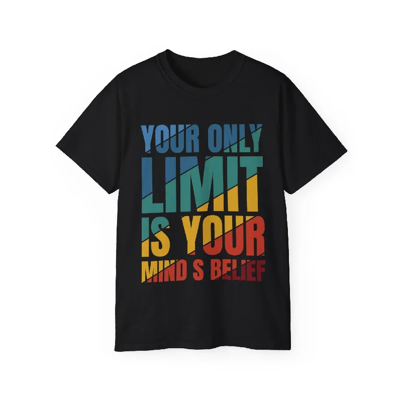 Limitless Belief Tee Handmade Hand-knitted Hand-woven