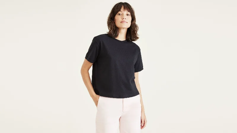 Original Tee, Regular Fit Collared Crew Neck Turtle Neck