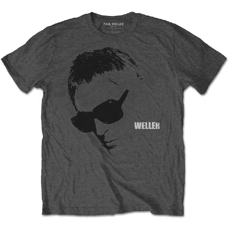 Paul Weller | Official Band T-Shirt | Glasses Picture Zippered Front Buttoned Front Snap Front