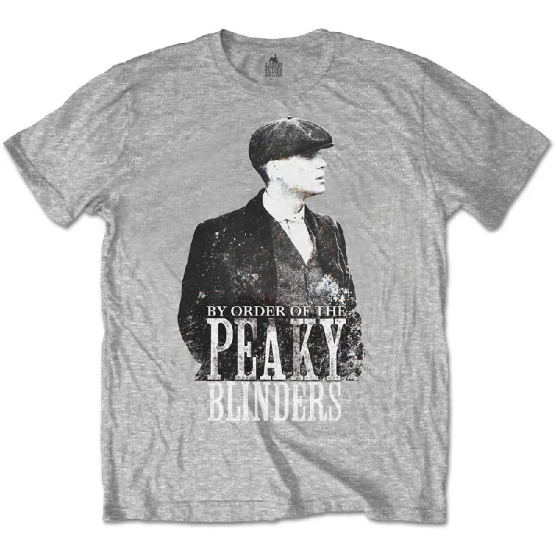 Peaky Blinders | Official Band T-Shirt | Character Solid Print Embellished