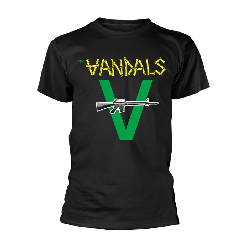 The Vandals Unisex T-shirt: Peace Thru Vandalism Fashionable Trendy Casual