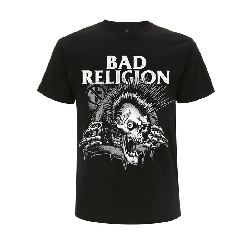 Bad Religion Unisex T-shirt: Bust Out Chenille Blend Fleece Blend Nylon Blend