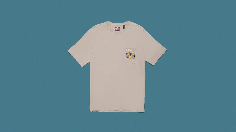 Pride Pocket Tee Mesh Blend Leather Blend Suede Blend