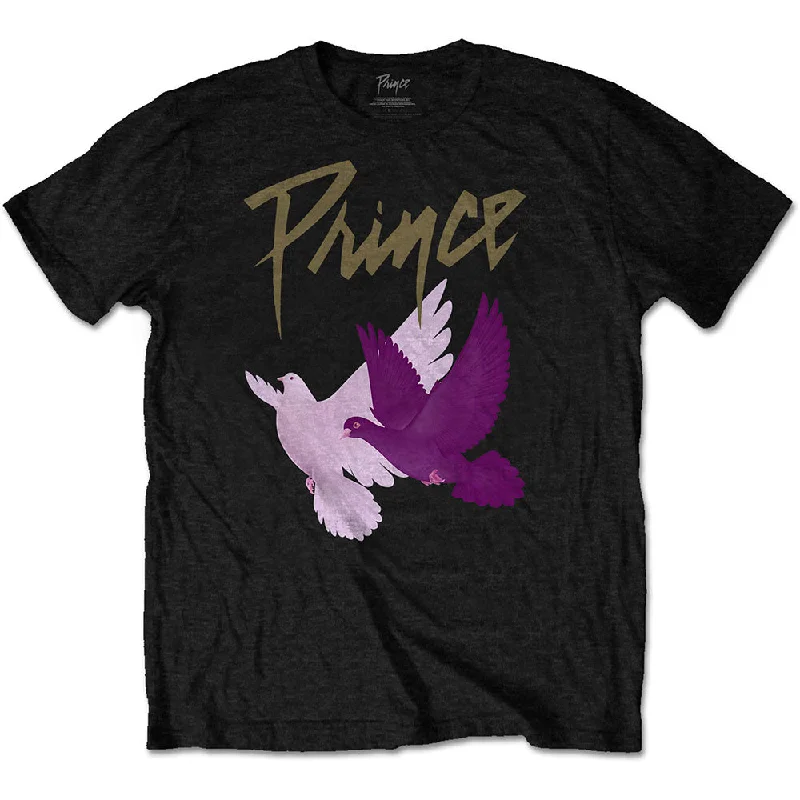 Prince | Official Band T-shirt | Doves Front Pockets Side Pockets Patch Pockets