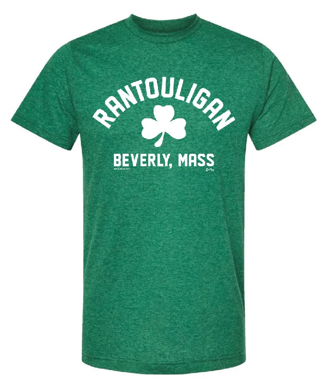 RANTOULIGAN "Shamrock" (Entering Beverly) T-Shirt Print Jacquard Patchwork