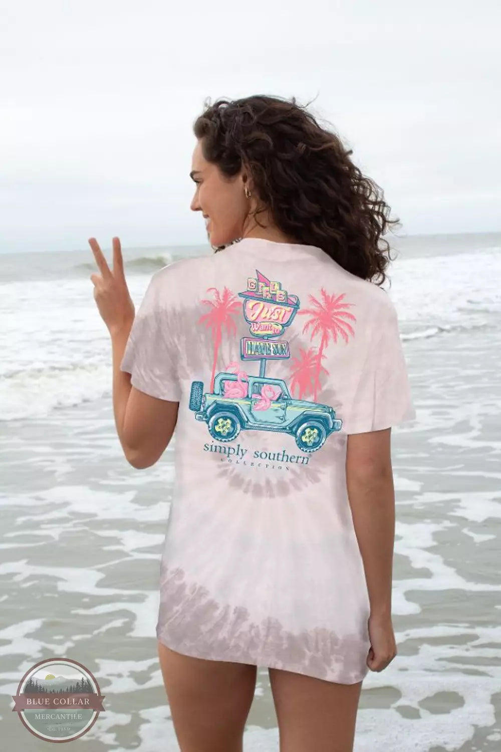 SS-FLAMINGO-MANTEO Girls Just Want to Have Sun Short Sleeve T-Shirt Chenille Blend Fleece Blend Nylon Blend SS-FLAMINGO-MANTEO Girls Just Want to Have Sun Short Sleeve T-Shirt Chenille Blend Fleece Blend Nylon Blend