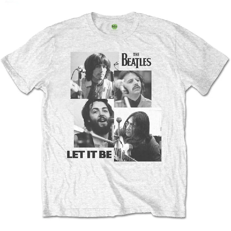 The Beatles Kids T-Shirt: Let it Be Solid Print Embellished