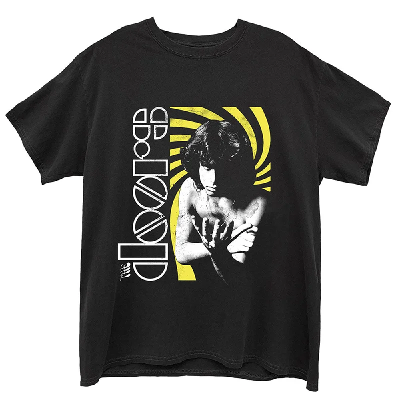 The Doors | Official Band T-Shirt | Jim Spinning Iron Safe Non-Iron Wrinkle Free